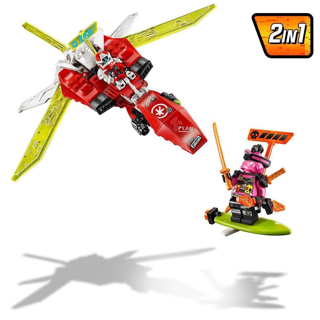 71707 LEGO® NINJAGO Kai robotlennuk цена и информация | Klotsid ja konstruktorid | kaup24.ee