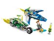 71709 LEGO® NINJAGO Jay ja Lloydi võidusõidumasinad hind ja info | Klotsid ja konstruktorid | kaup24.ee