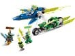 71709 LEGO® NINJAGO Jay ja Lloydi võidusõidumasinad hind ja info | Klotsid ja konstruktorid | kaup24.ee