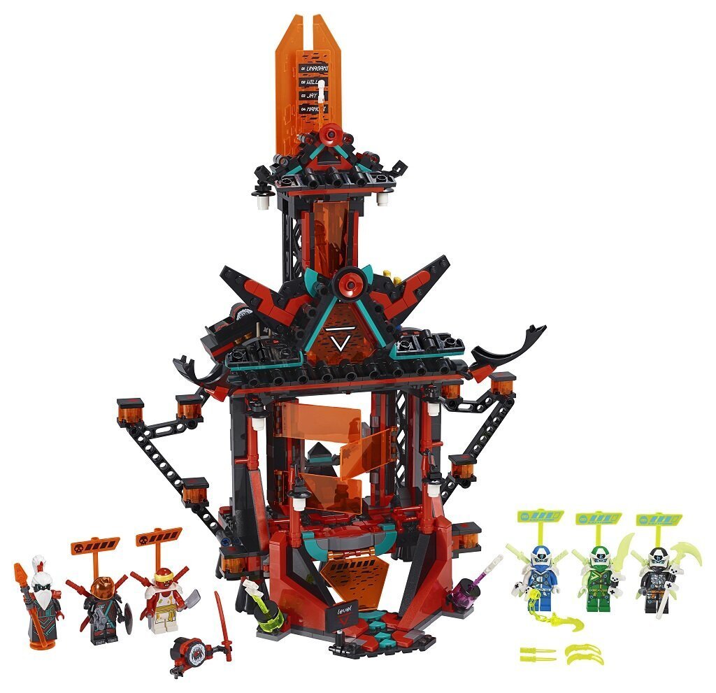 71712 LEGO® NINJAGO Keiserlik hulluse pühamu цена и информация | Klotsid ja konstruktorid | kaup24.ee