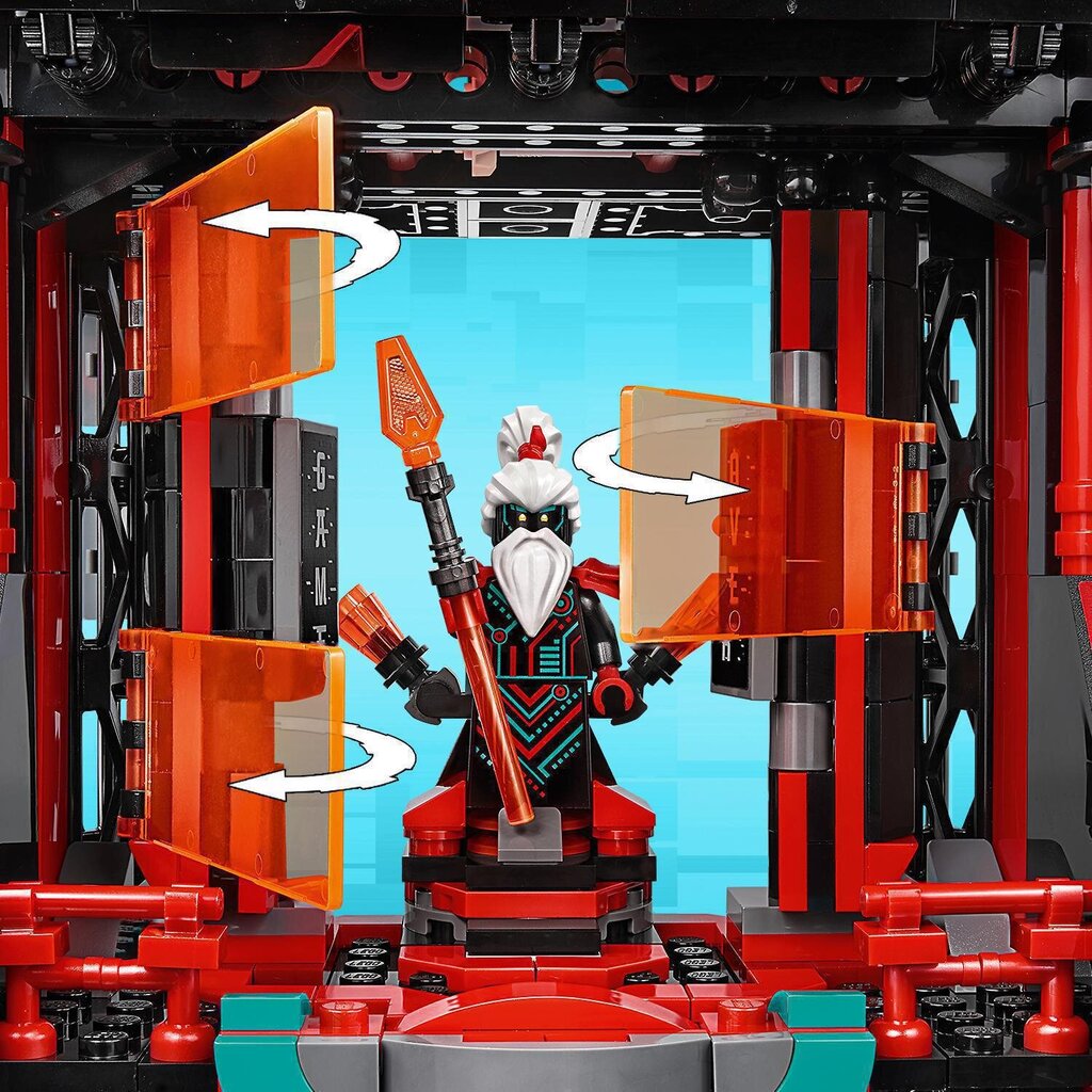 71712 LEGO® NINJAGO Keiserlik hulluse pühamu цена и информация | Klotsid ja konstruktorid | kaup24.ee