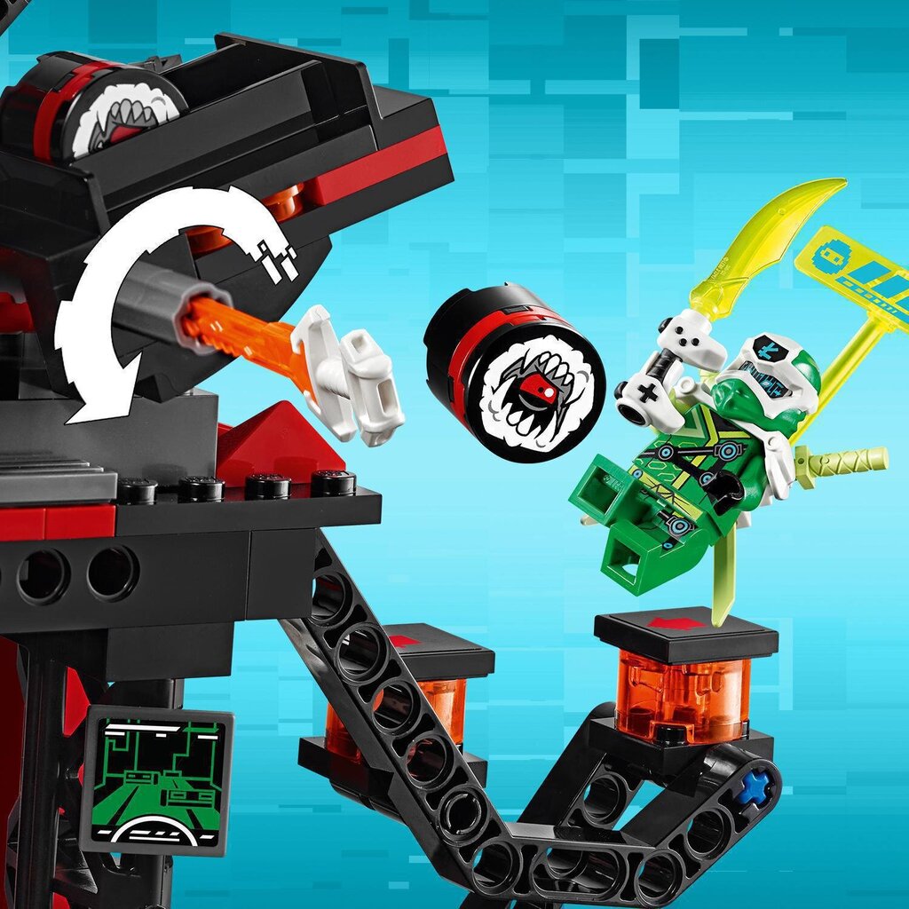 71712 LEGO® NINJAGO Keiserlik hulluse pühamu цена и информация | Klotsid ja konstruktorid | kaup24.ee