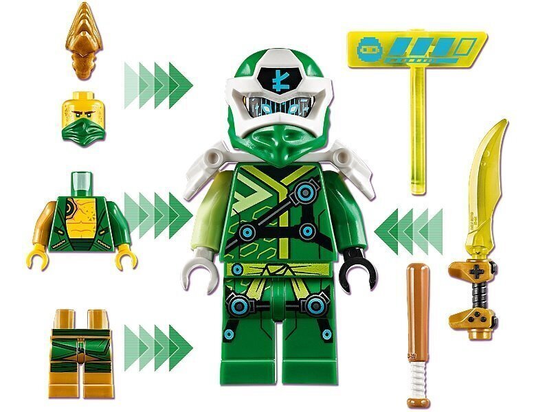 71716 LEGO® NINJAGO Lloyd Avatari mängukapsel цена и информация | Klotsid ja konstruktorid | kaup24.ee