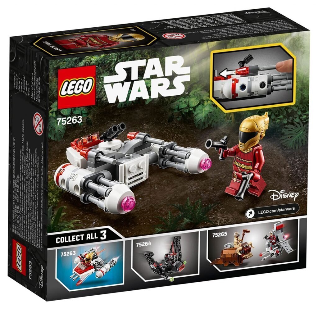 75263 LEGO® Star Wars Resistance Y-tiivaga minihävitaja цена и информация | Klotsid ja konstruktorid | kaup24.ee