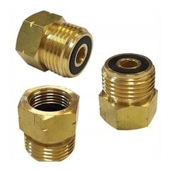 Adapter / üleminek gaasiballoonidele 3/8" kuni 1/2" hind ja info | Käsitööriistad | kaup24.ee