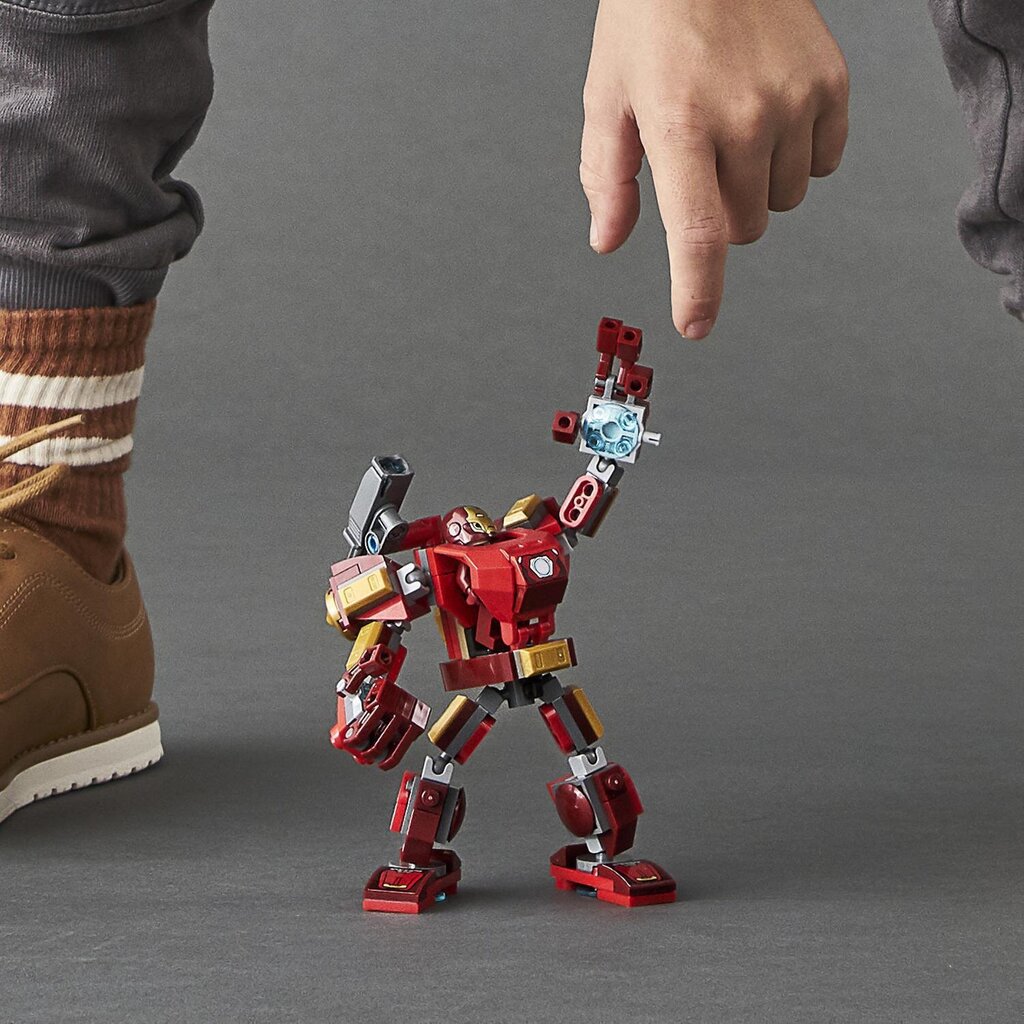 76140 LEGO® Super Heroes Iron Man robot цена и информация | Klotsid ja konstruktorid | kaup24.ee