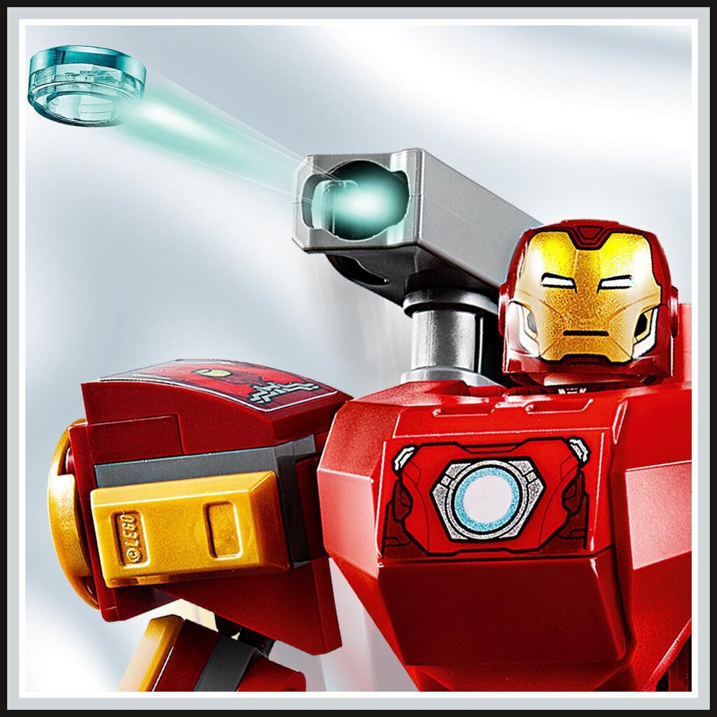 76140 LEGO® Super Heroes Iron Man robot hind ja info | Klotsid ja konstruktorid | kaup24.ee