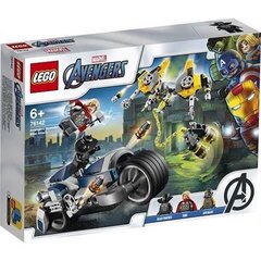 76142 LEGO® Super Heroes Marvel Avengers Movie 4 Атака скороходного мотоцикла Мстителей цена и информация | Конструкторы и кубики | kaup24.ee