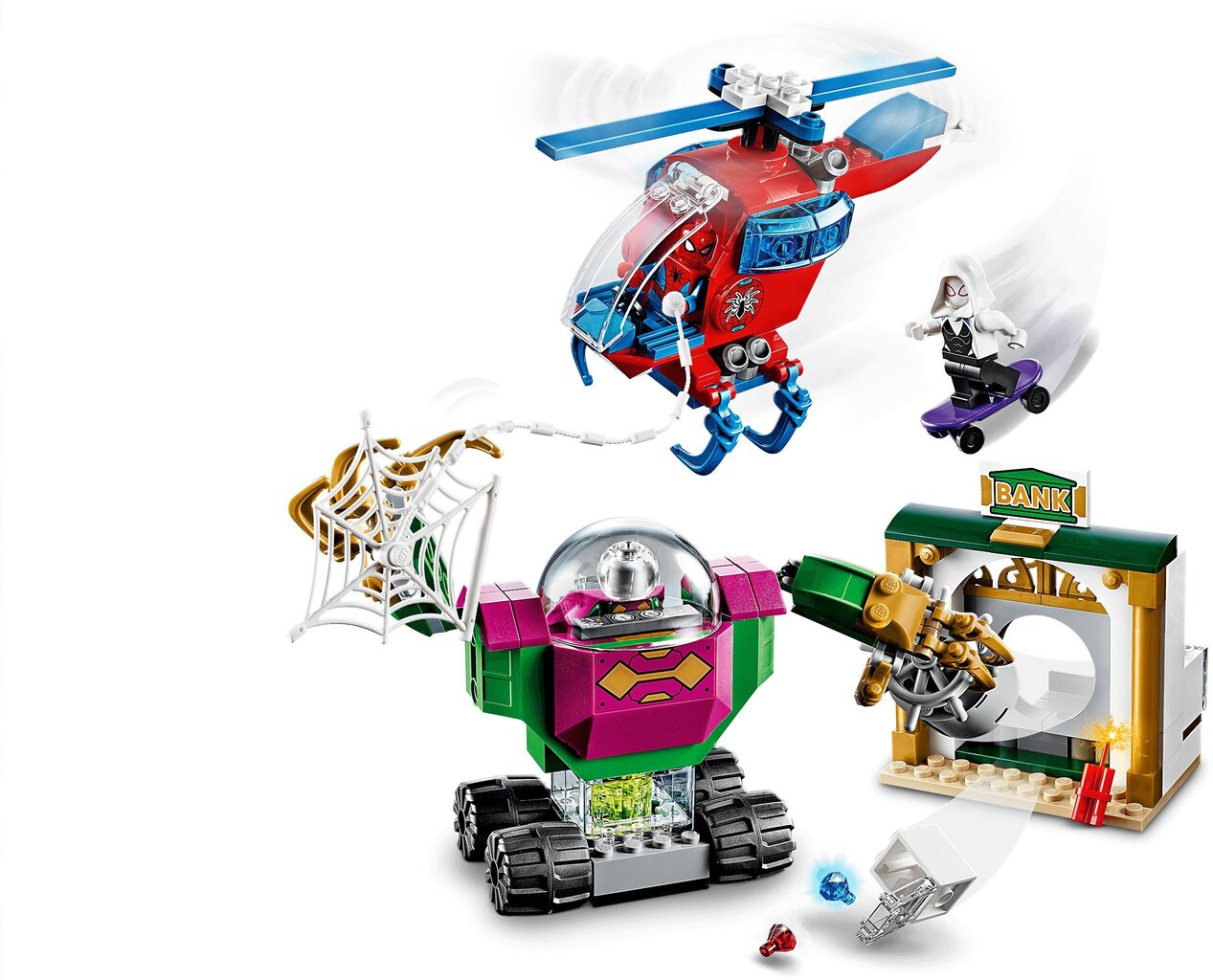 76149 LEGO® Super Heroes Saladuse oht цена и информация | Klotsid ja konstruktorid | kaup24.ee