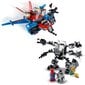 76150 LEGO® Super Heroes Spiderjet vs Venom Robot hind ja info | Klotsid ja konstruktorid | kaup24.ee