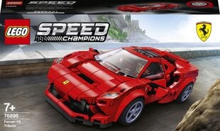 76895 LEGO® Speed Champions Ferrari F8 Tributo. цена и информация | Конструкторы и кубики | kaup24.ee