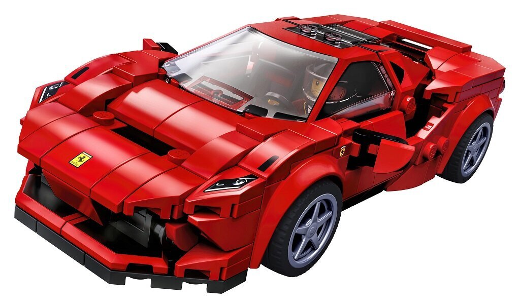 76895 LEGO® Speed Champions Ferrari F8 Tributo цена и информация | Klotsid ja konstruktorid | kaup24.ee