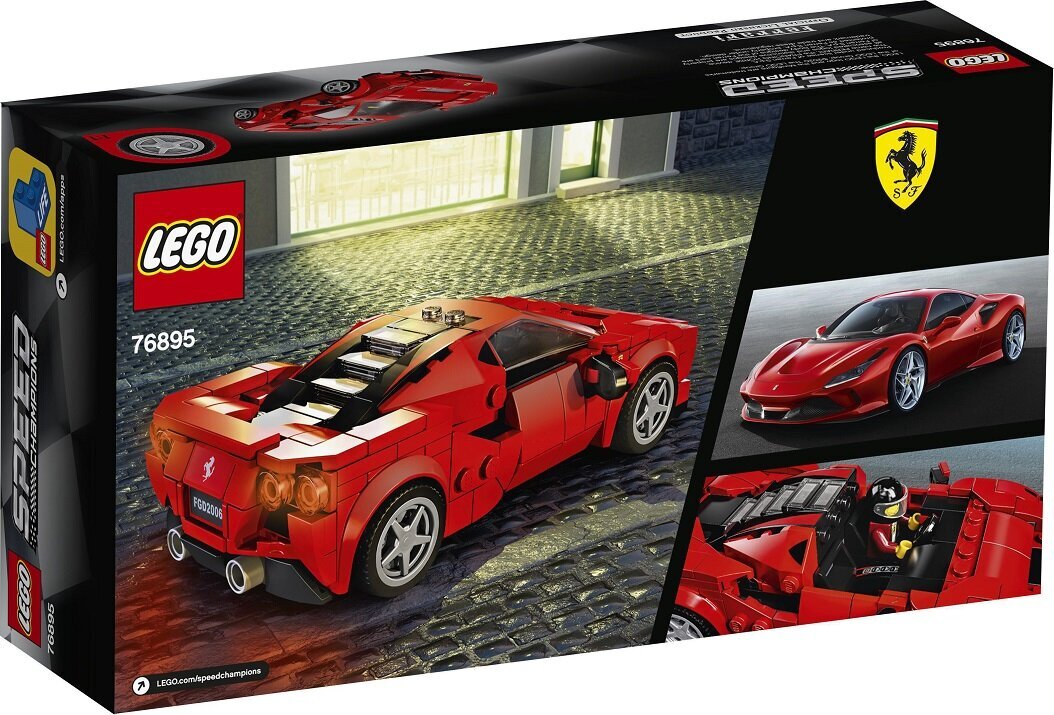 76895 LEGO® Speed Champions Ferrari F8 Tributo hind ja info | Klotsid ja konstruktorid | kaup24.ee