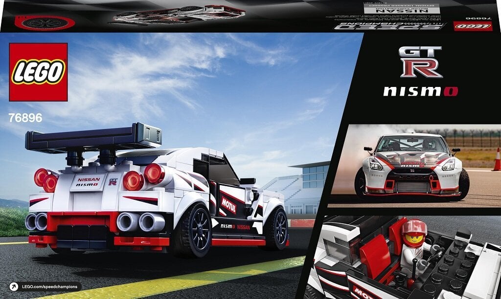 76896 LEGO® Speed Champions Nissan GT-R NISMO цена и информация | Klotsid ja konstruktorid | kaup24.ee