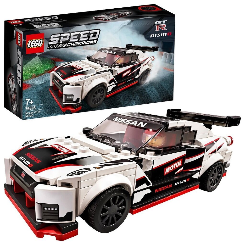 76896 LEGO® Speed Champions Nissan GT-R NISMO hind ja info | Klotsid ja konstruktorid | kaup24.ee