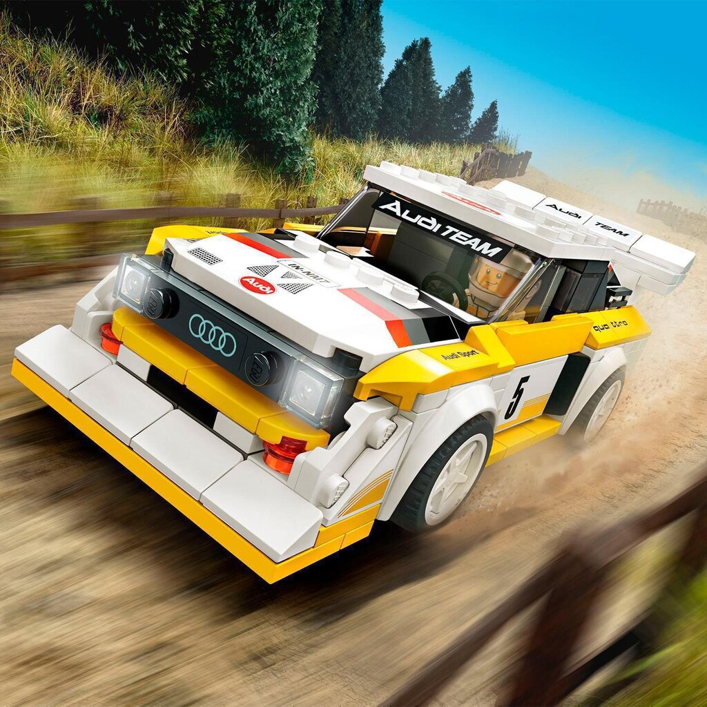 76897 LEGO® Speed Champions 1985 Audi Sport quattro S1 цена и информация | Klotsid ja konstruktorid | kaup24.ee