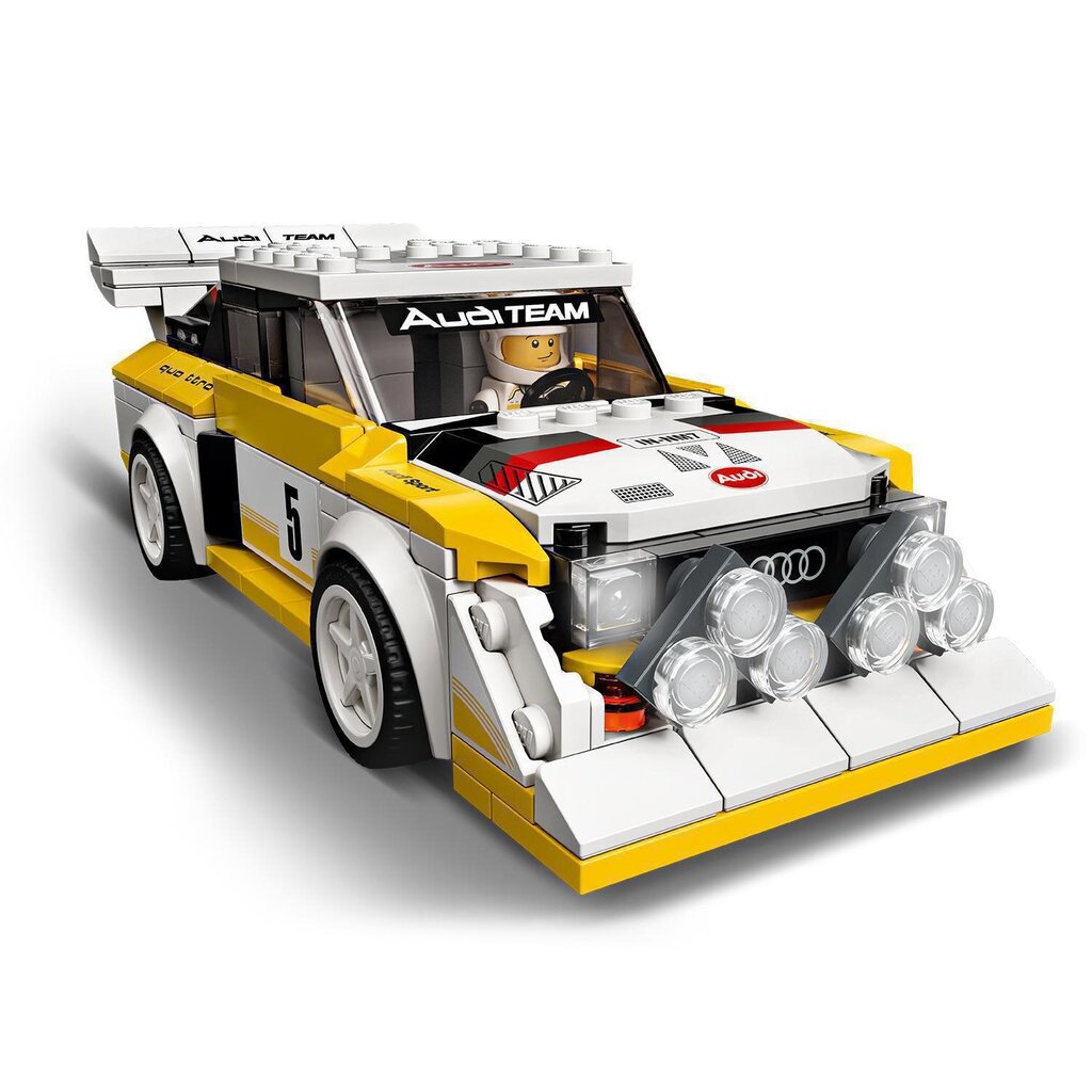 76897 LEGO® Speed Champions 1985 Audi Sport quattro S1 hind ja info | Klotsid ja konstruktorid | kaup24.ee