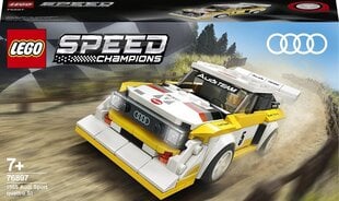 76897 LEGO® Speed Champions 1985 Audi Sport quattro S1 цена и информация | Конструкторы и кубики | kaup24.ee