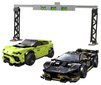 76899 LEGO® Speed Champions Lamborghini Urus ST-X & Lamborghini Huracán Super Trofeo EVO цена и информация | Klotsid ja konstruktorid | kaup24.ee