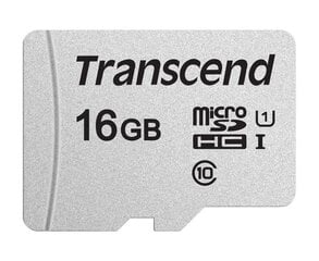 Transcend SD300S-A, 16GB цена и информация | Карты памяти | kaup24.ee