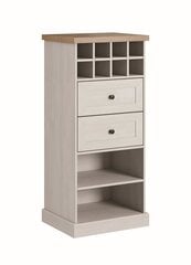 Шкафчик Boston R2S, белый/коричневый цена и информация | Комоды | kaup24.ee