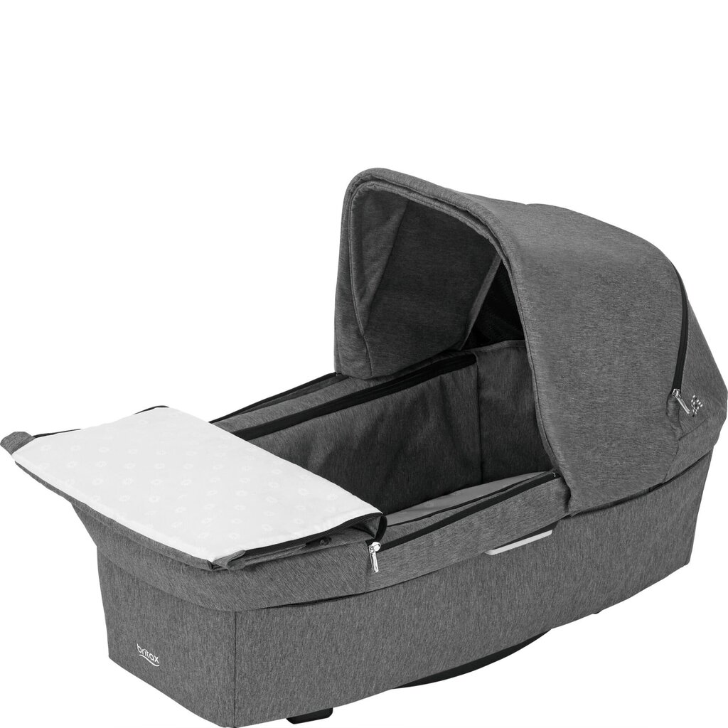 Universaalne vanker Britax Romer Go Next², Black/grey melange hind ja info | Vankrid, jalutuskärud | kaup24.ee