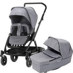 Britax Romer универсальная коляска Go Next², Black/grey melange цена и информация | Коляски | kaup24.ee