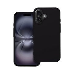 Forcell Silicone для iPhone 16 — Черный цена и информация | Чехлы для телефонов | kaup24.ee