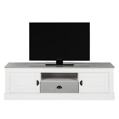 TV laud Notio Living Tommy 150, valge/hall hind ja info | TV alused | kaup24.ee