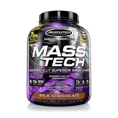 MuscleTech Mass Tech 3,2 кг со вкусом клубники цена и информация | Добавки и препараты для набора мышечной массы | kaup24.ee