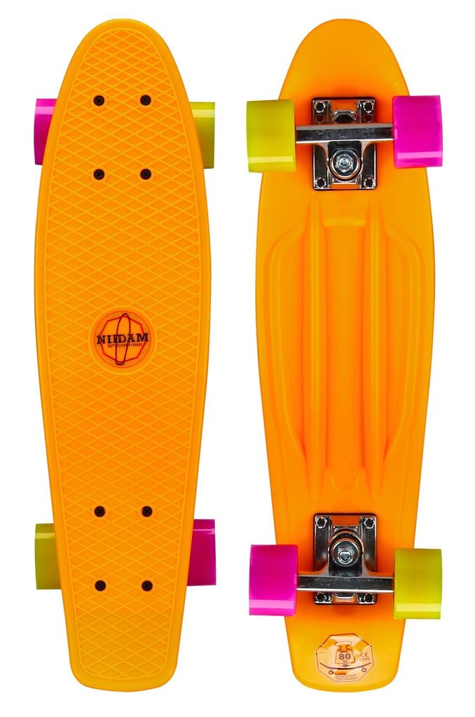 Rula Pennyboard Nijdam 52NF 57cm, oranž цена и информация | Rulad | kaup24.ee