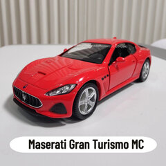 1:36 Metallist survevalatud automudel Repilca Gran Turismo MC Scale Miniatuurne kollektsioon Sõiduki hobi-lapse mänguasi poistele jõulukink цена и информация | Коллекционные модели автомобилей | kaup24.ee