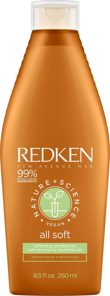 Pehmendav palsam Redken Nature + Science All Soft 250 ml hind ja info | Juuksepalsamid | kaup24.ee