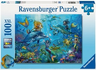 Ravenburger Puzzle 100 шт. Подводное приключение цена и информация | Пазлы | kaup24.ee