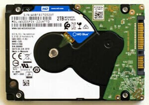 Western Digital WD Blue 2.5" 2ТБ (WD20SPZX) цена и информация | Внутренние жёсткие диски (HDD, SSD, Hybrid) | kaup24.ee