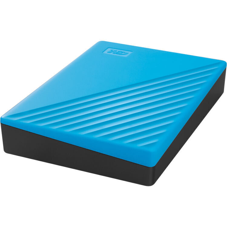 WD My Passport 2.5'' 4TB USB 3.2, Sinine hind ja info | Välised kõvakettad (SSD, HDD) | kaup24.ee