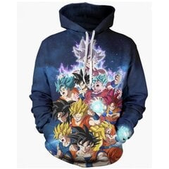 Толстовка с капюшоном Fortnite One Piece Cartoon Printed Hoodie, повседневная толстовка с капюшоном для мальчиков и девочек, толстовка с капюшоном Black Friday, топ с капюшоном, пуловер цена и информация | Мужские толстовки | kaup24.ee