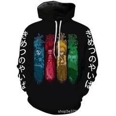 Толстовка с капюшоном Fortnite One Piece Cartoon Printed Hoodie, повседневная толстовка с капюшоном для мальчиков и девочек, толстовка с капюшоном Black Friday, топ с капюшоном, пуловер цена и информация | Мужские толстовки | kaup24.ee