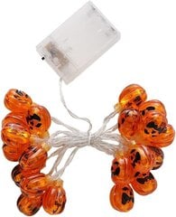 20 LED-valgustit 3D Pumpkin String Fairy Lights, patareitoitega helendavad laternatuled (kõrvitsa soe valge) hind ja info | Pehmed mänguasjad | kaup24.ee