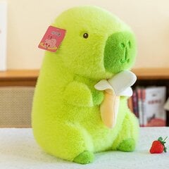 Capybara Plush, Capybara Banana Plush padjaga | Armsad loomaplüüsist mänguasjad, naljakas loomanuku mänguasi diivanile, autole hind ja info | Pehmed mänguasjad | kaup24.ee