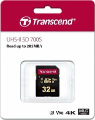 Transcend TS32GSDC700S MicroSDHC 32GB цена и информация | Карты памяти для телефонов | kaup24.ee