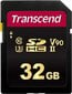 Transcend TS32GSDC700S MicroSDHC 32GB цена и информация | Mobiiltelefonide mälukaardid | kaup24.ee