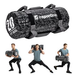 Силовой мешок Insportline Fitbag Camu, 20 кг цена и информация | Гантели, штанги, гири | kaup24.ee