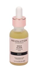 Toitev näoseerum Revolution Skincare Rosehip Seed Oil Gold Elixir 30 ml hind ja info | Näoõlid, seerumid | kaup24.ee