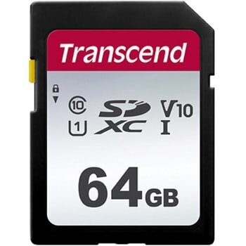 Transcend TS64GSDC300S SDXC 64GB hind ja info | Fotoaparaatide mälukaardid | kaup24.ee