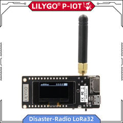 LILYGO® TTGO katastroofiraadio LoRa32 V2.1 arendusplaat ESP32 LoRa moodul 433MHz 868MHz 915MHz WIFI Bluetooth 0,96-tolline OLED hind ja info | Mängukonsoolide lisatarvikud | kaup24.ee