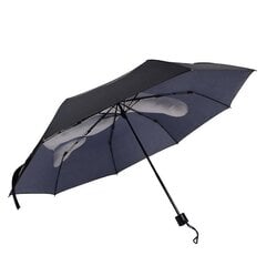 Новы чорны парасон з дызайнам сярэдняга пальца Cool Fashions Impact Umbrella цена и информация | Зонты, маркизы, стойки | kaup24.ee