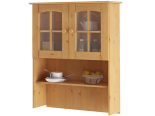 Подвесной шкаф для посуды Notio Living Jason 84 светло-коричневый цена и информация | Витрины, серванты | kaup24.ee