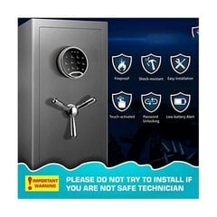 Замена электроннага замка Safe Lock Набор Safe Lock Сэнсарная панэль/клавіятура з электрамагнітным замкам 2 клавішы перавызначэння цена и информация | Аксессуары для корпусов | kaup24.ee