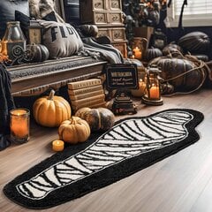 Halloweeni vannitoasisustus Vaibade sisekujundus Libisemiskindel vannimatt Fit Vannituba Magamistoa Õudus Naljakas Muumia Vaip 60x160cm hind ja info | Peokaunistused | kaup24.ee